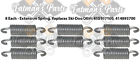 Fmpsmsd14 Spi Mx Snowmobile Exhaust Spring Replacement Kit