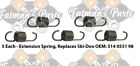 Fmpsmsd28 Spi Renegade Summit Freeride Snowmobile Exhaust Replacement Spring Kit