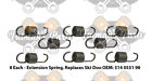 Fmpsmsd30 Spi Mxz Race Model Snowmobile Exhaust Replacement Spring Kit