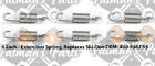 Fmpsmsd31 Spi Skandic Wide Track Snowmobile Exhaust Replacement Spring Kit