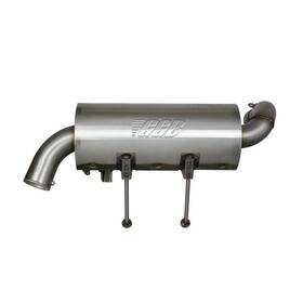 64-3250-2 Ggb Exhaust Polaris Utv Stainless Trail Series Muffler