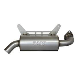 64-3256-2 Ggb Exhaust Polaris Utv Stainless Trail Series Muffler
