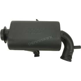 762-1054-2 Ggb Exhaust Black Quiet Muffler - No Ship To Ca