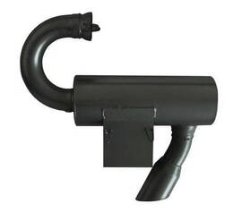 764-2031-1 Ggb Exhaust M-004 Quiet Trail Muffler For 2010 Polaris Dragon Rmk 800 163in