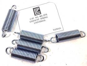 02-371 Llp 5pk Snowmobile Exhaust Spring 2 1/4 Inch Long From Hook To New Old Stock