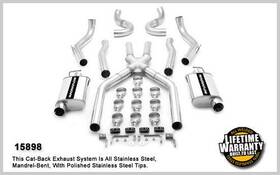 15898 Magnaflow Perf Exhaust 68-72 Gm A Body 3in Dual System