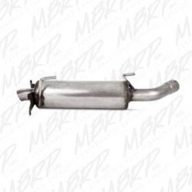 Mbrp 3331-m280503-91 Std Series Performance Exhaust Silencer For 2007-2009 Yamaha Pz50 Phazer