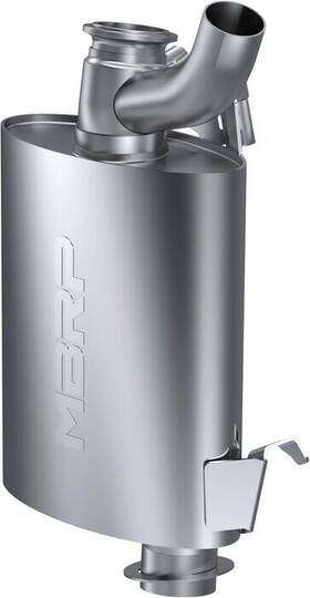 431t307 Mbrp Trail Series Slip-on Silencer #431t307 Polaris 850 Pro-rmk 2022