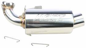 Mbrp 5445-m464731-45 Std Series Performance Exhaust Silencer For 2009 Ski-doo Summit 800