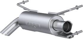 At-9540pt Mbrp 5 Inch Perf Slip On Muffler With Cat Pol