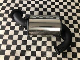 1085000 Mbrp Exhaust 2001 02 Ski-doo Mxz Summit Renegade 800 Muffler Silencer Can Emp