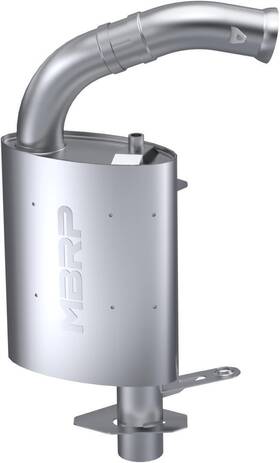 142q106 Mbrp Exhaust Quiet Profile Snow 2023-2024 Lynx Xterrain/2021-2024 Ski-doo Expedition