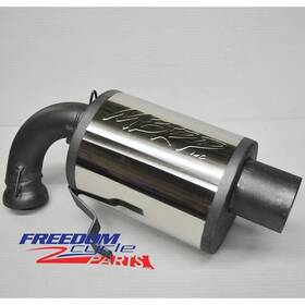 241-90304t Mbrp Exhaust 241-90304s Nos Ski-doo 2008-17 500ss 600rs Stainless Steel Trail Muffler