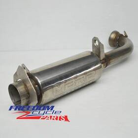 241-90334r Mbrp Exhaust Nos Ski-doo 2018-23 Mxz 600rs Stainless Steel Race Muffler