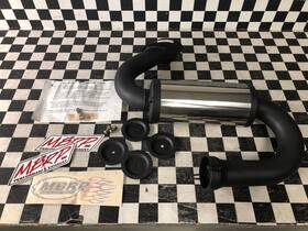 4050000 Mbrp Exhaust 2001-2002 Polaris Rmk Xc 800 Edge Muffler Silencer Switchback Emp