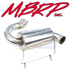 0wpn Mbrp Mn/0wpn Standard Series Performance Exhaust Silencer For 2006 Arctic Cat M7 153 Ed