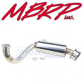 195y Mbrp Mn/195y Standard Series Performance Exhaust Silencer For 1996-1998 Ski-doo Mx Z Zn