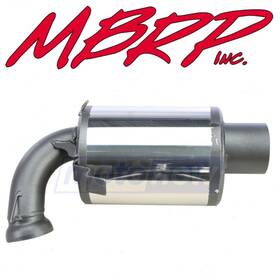 1n1c Mbrp Mn/1n1c Trail Series Performance Exhaust For 2004-2007 Ski-doo Mx Z 500 Pz