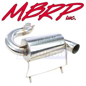 Mbrp Mn/58s4 Standard Series Performance Exhaust Silencer For 2007-2009 Arctic Cat Xl