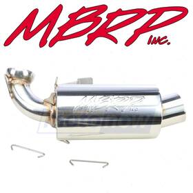 Mbrp Mn/bag3 Standard Series Performance Exhaust Silencer For 2011 Ski-doo Renegade Ba