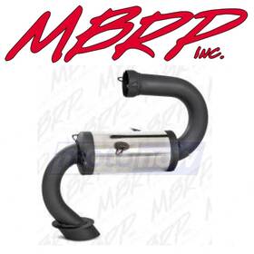 Mbrp Mn/q0dd Race Series Exhaust System For 1999-2001 Polaris 500 Xc - Kg
