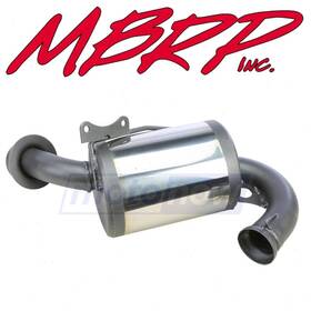 Mbrp Mn/q2rj Trail Series Performance Exhaust For 2000 Ski-doo Formula Deluxe 500 Lc Ng