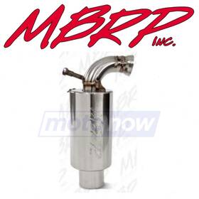 Mbrp Mn/s68v Standard Series Performance Exhaust Silencer For 2004-2007 Ski-doo Mx Z Rp