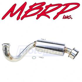 Xh6n Mbrp Mn/xh6n Standard Series Performance Exhaust Silencer For 1997-1998 Ski-doo Jt