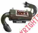 Sq-6600c Mm600 Skinz Protective Gear Super-q Ceramic Silencer Yamaha Mountain Max 600