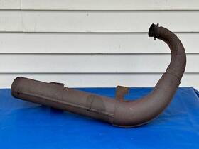 12604 Polaris 1983 Indy Trail 440 Snowmobile Exhaust Pipe Expansion Chamber Muffler 12604 Polaris 1983 Indy Trail 440 Snowmobile Exhaust Pipe Expansion Chamber Muffler