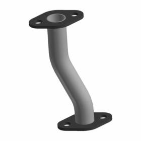 1261014-029 Polaris Headpipe Black Genuine Oem Part Qty 1