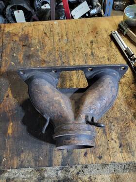 1261154 Polaris Snowmobile Pro X Y Pipe Exhaust Manifold