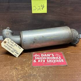Polaris 2162304-029 Muffler Exhaust After Market # 2014 Rmk 800 Pro Snowmobile