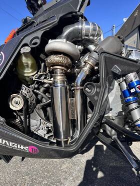22528 Polaris Patriot Boost Force Turbos Wrath Muffler