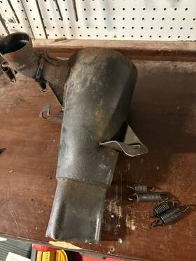 Polaris 286340970992 1996 Xcr 600 Sp Snowmobile Exhaust Can