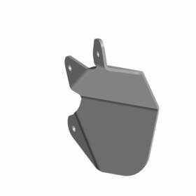 5254057 Polaris Exhaust Deflector Rmk Genuine Oem Part Qty 1