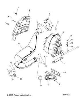 5813482 Polaris Matte-tuned Pipe Top