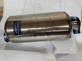 102.101 Push Industries Whisperlite Titanium Muffler Polaris 850-9r Axys Matrix