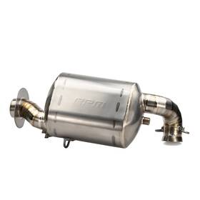 Pol-850na-cham Rpm Sxs Titanium Q-muf Chambered Muffler For Polaris 850 Indy Xc 2019-2020