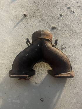 12346 Ski-doo 2000 2001 2002 Mxz Zx Chassis 700 Y Pipe Exhaust Manifold Header