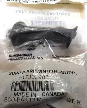 517302983 Ski-doo Oem Skidoo Summit Right Rh Windshield Support Bracket W21-57g 517302983 Ski-doo Oem Skidoo Summit Right Rh Windshield Support Bracket W21-57g