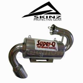 Ff7h Skinz Protective Gear Mn/ff7h Super-q Ceramic Silencer For 2004-2007 Ski-doo Mx Z 600 X - Exhaust Vb