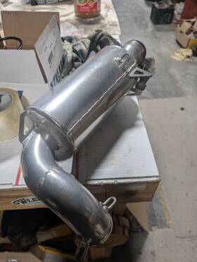 09-332 Slp 850 9r Matryx Competition Muffler Silencer Polished Silver Ceramic Exhaust