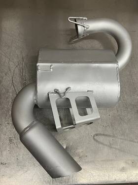 105-253 Slp Polaris Iq Fusion Exhaust Muffler Silencer