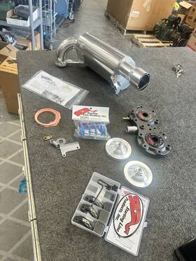 54-721 Slp Stage 1.5 Snowmobile Polaris 19-20 850 Rmk Muffler Power Head