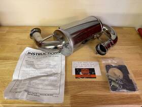 331-201 Sno-stuff Polaris 2000 600/700 And Rmk800 Rumble Pack Exhaust System Pn #