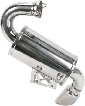 Sno Stuff 7432-s360705-52 Rumble Pack Single Canister Silencer For 2006-2012 Polaris 600