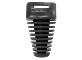 Mx-02000bk Sport Parts Inc Spi Snow Bike Exhaust Plug Black