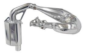 09-8002 Starting Line Products Single Pipe/silencer #09-8002 Ski-doo
