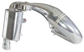 09-813 Starting Line Products Single Pipe/silencer With Trail Chef Mount #09-813 Polaris